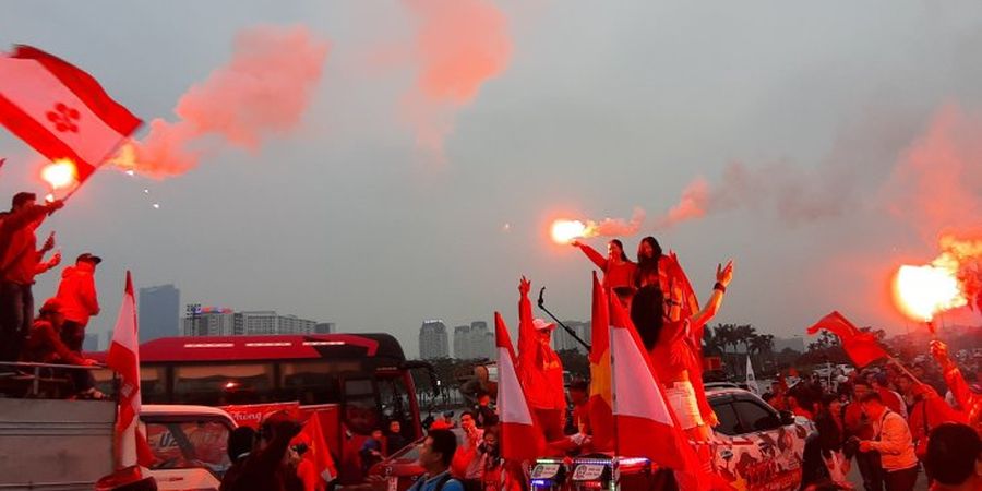 Video Fan Vietnam Tunjukan Keakraban dengan Suporter Indonesia