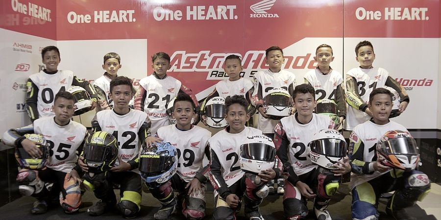 Lolos Seleksi, 15 Pembalap Belia Siap Timba Ilmu di Astra Honda Racing School