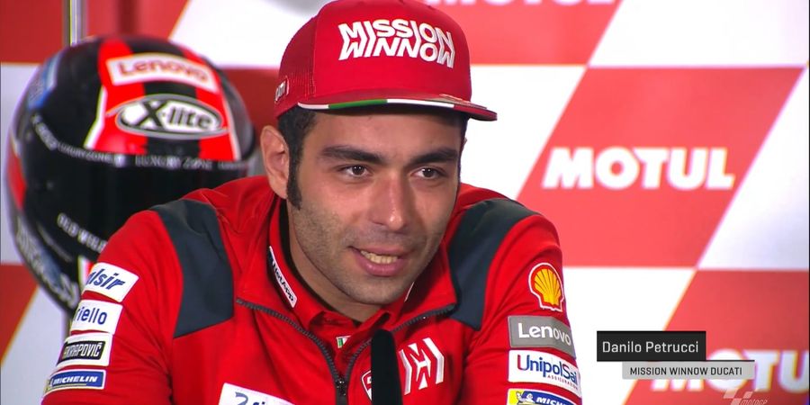 Ulah Danilo Petrucci Bikin Valentino Rossi dan Pembalap Lain Tertawa