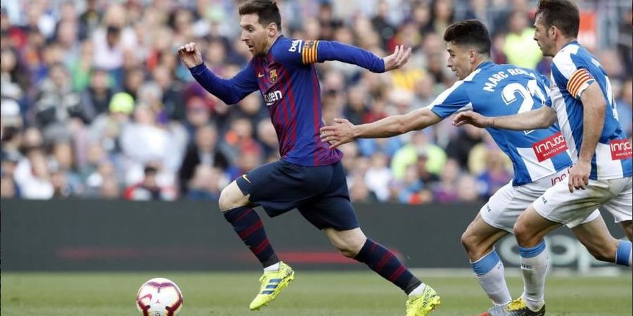 Saking Indahnya Permainan Lionel Messi, Pelatih Espanyol Ikut Tersihir