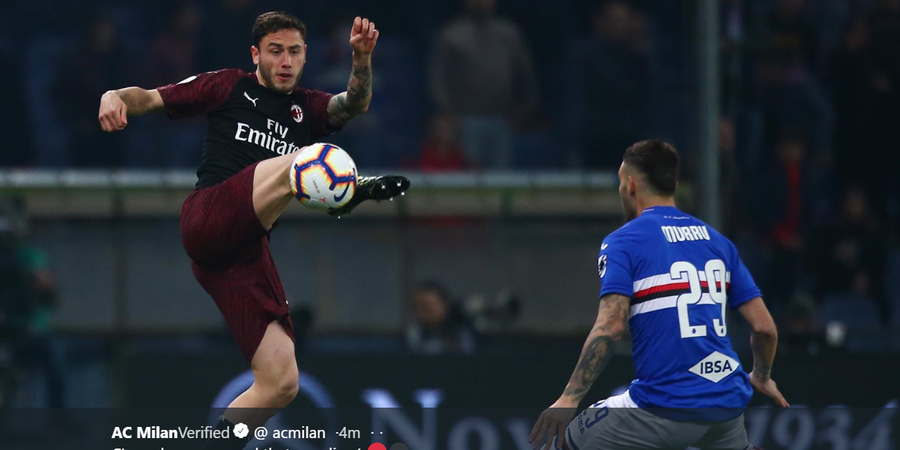 Nasib Davide Calabria, dari Andalan AC Milan kini Justru Akan Dijual