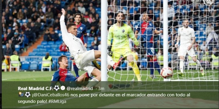 Bobol Dua Kali, Real Madrid Nyaris Gagal Menang dari Tim Juru Kunci