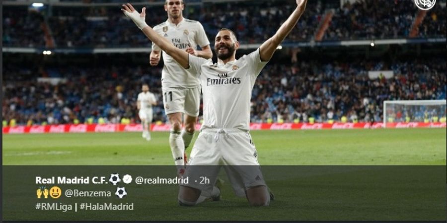 Benzema Cetak Rekor yang Tak Bisa Dipecahkan Messi dan Ronaldo