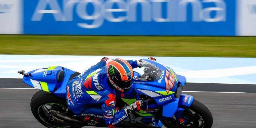 Alex Rins Menyesal Tak Bisa Ganggu Duel Rossi dan Dovizioso