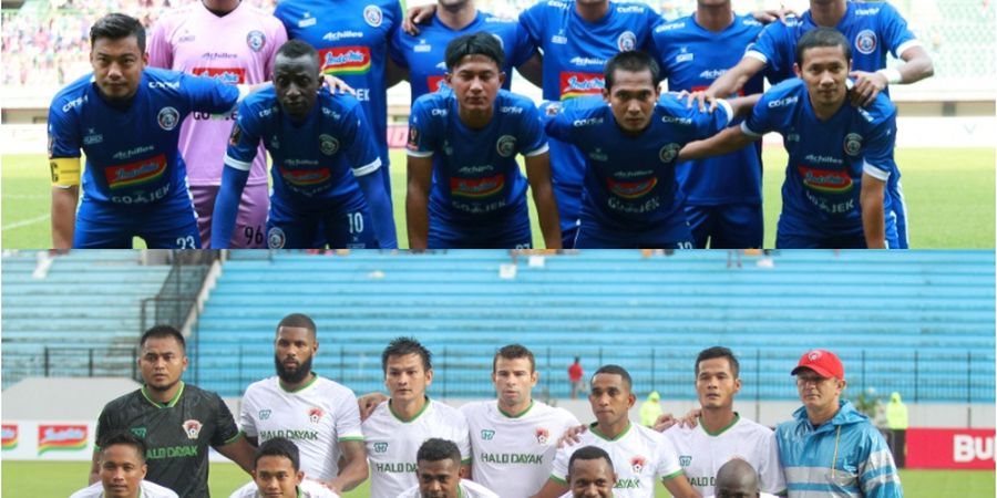 Jadwal Semifinal Leg 2 Piala Presiden 2019 Hari Ini,  Kalteng Putra Vs Arema FC