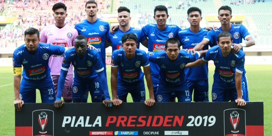 Pesta Gol atas Kalteng Putra, Arema FC Lolos ke Final Piala Presiden 2019