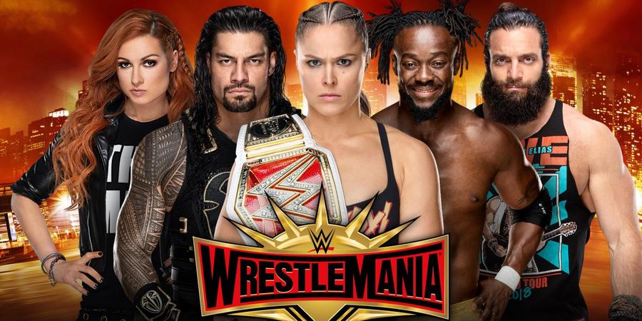 Update Hasil WrestleMania 35 - 16 Duel Disajikan WWE di New Jersey