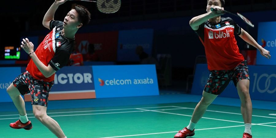 Malaysia Open 2019 - Marcus/Kevin Bertekad Tak Mau Lengah sejak Awal