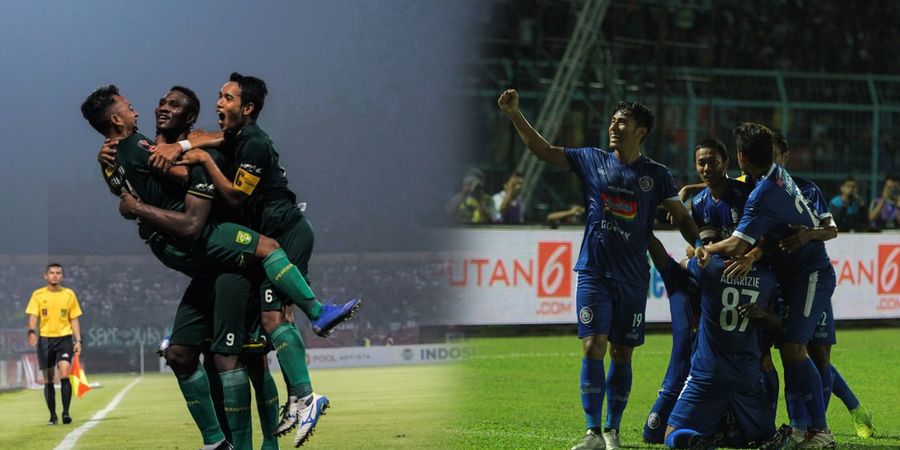 Prediksi Susunan Pemain Persebaya Vs Arema FC di Final Leg 1 Piala Presiden 2019