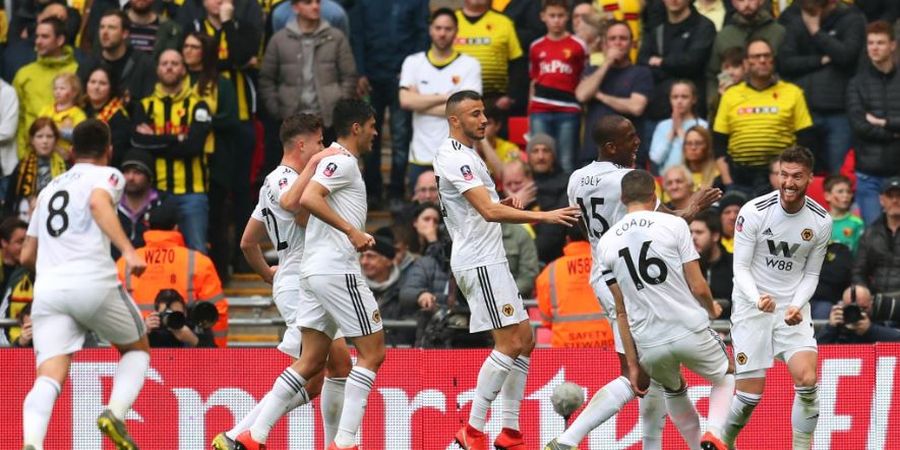 Semifinal Piala FA - Wolves Unggul 1-0 atas Watford pada Babak Pertama