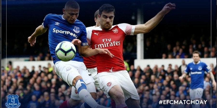 Hasil Liga Inggris - Dibekuk Everton, Arsenal Gagal Lompati Spurs