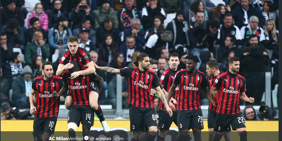 Starting XI Milan Vs Lazio - Setan Merah Mainkan 3 Bek Tengah