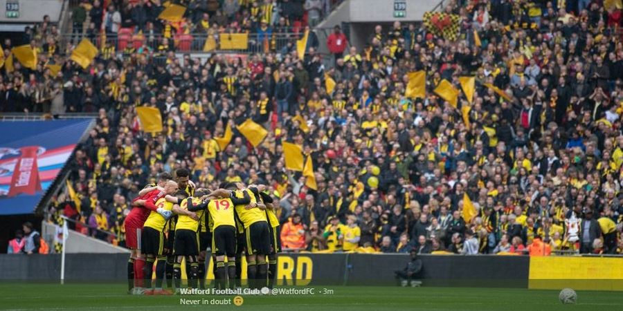 Hasil Piala FA - Comeback Dramatis, Watford Tantang Man City di Final