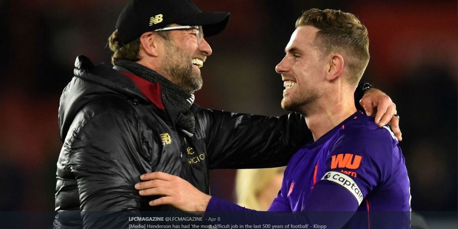 Henderson: Soal Transfer Liverpool, Klopp Lebih Paham daripada Siapa Pun