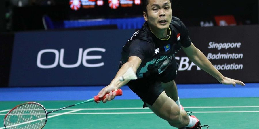 Hasil New Zealand Open 2019 - Anthony Ginting Disingkirkan Lin Dan