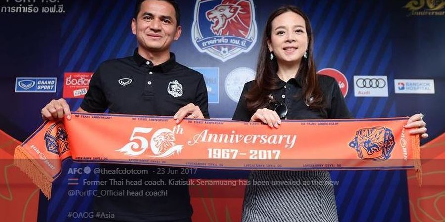 Sempat Dikaitkan dengan Persib, Legenda Thailand Kiatisuk Senamuang 'Menghilang'