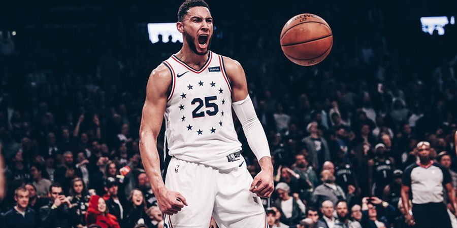 Abaikan Perseteruan dengan Nets, Ben Simmons Mampu Tampil Dominan