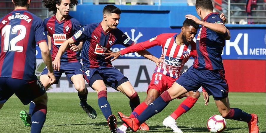 Hasil Liga Spanyol - Menang, Atletico Madrid Jaga Jarak dengan Barcelona