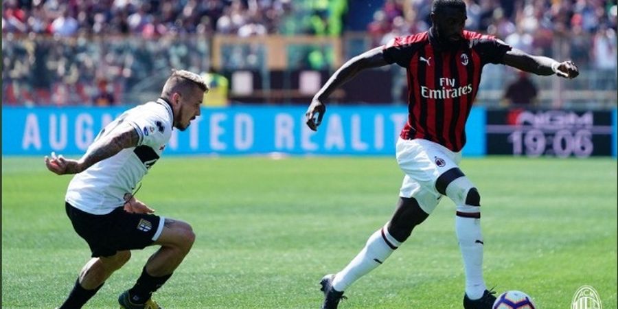 Gagal Cetak Gol Salto, Laga Parma Versus AC Milan Hampa Gol