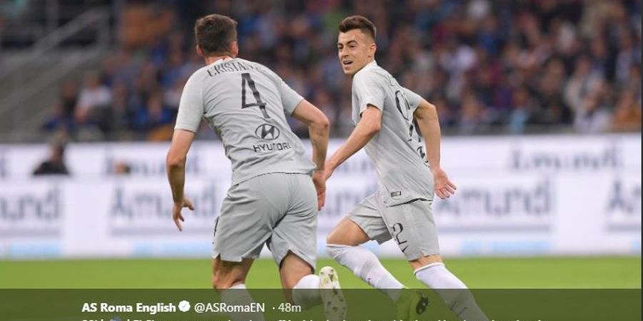 Hasil Liga Italia, Inter Milan Vs AS Roma Berakhir Imbang 1-1