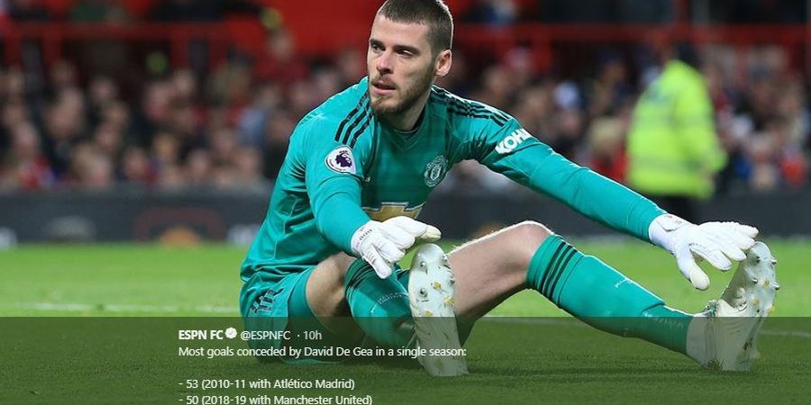 Gagal Clean-sheet Lagi, Solskjaer Bela Penampilan David de Gea