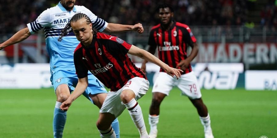 Babak I Milan Vs Lazio - Tekanan Tim Tamu Masih Belum Berbuah Gol