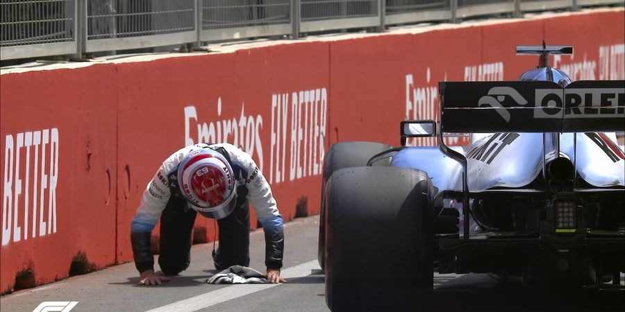 George Russell Kecelakaan, FP1 F1 GP Azerbaijan 2019 Berakhir Prematur