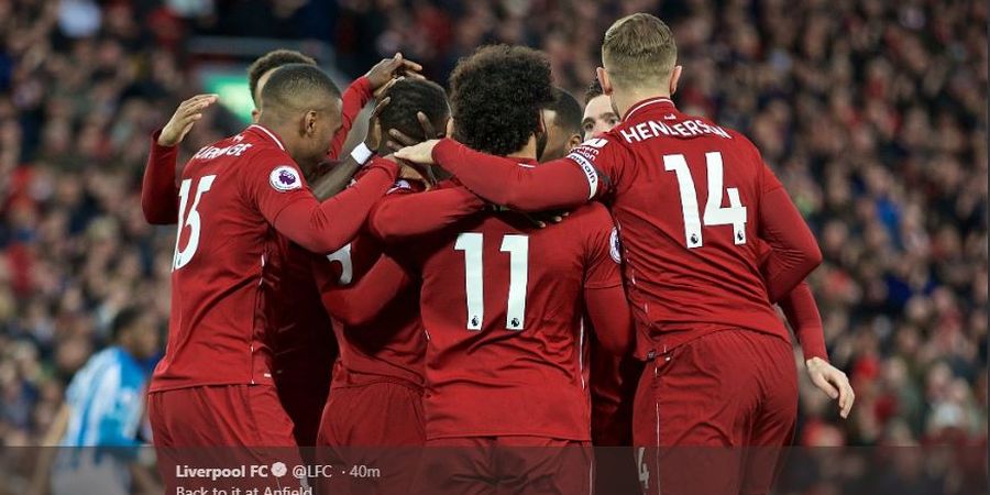 Hasil Liga Inggris - Mane dan Salah Menggila, Liverpool Balik ke Puncak dengan Pesta Gol