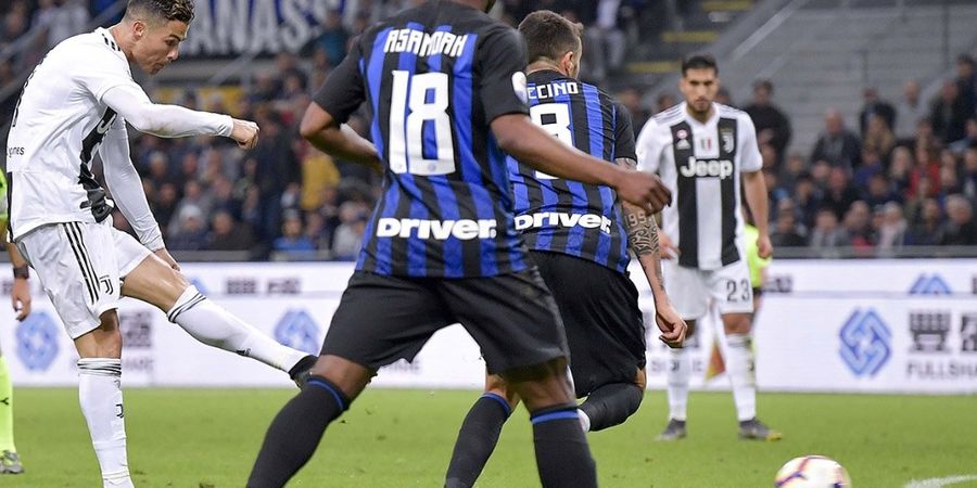 Hasil Liga Italia - Gol ke-600 Ronaldo Gagalkan Kemenangan Inter