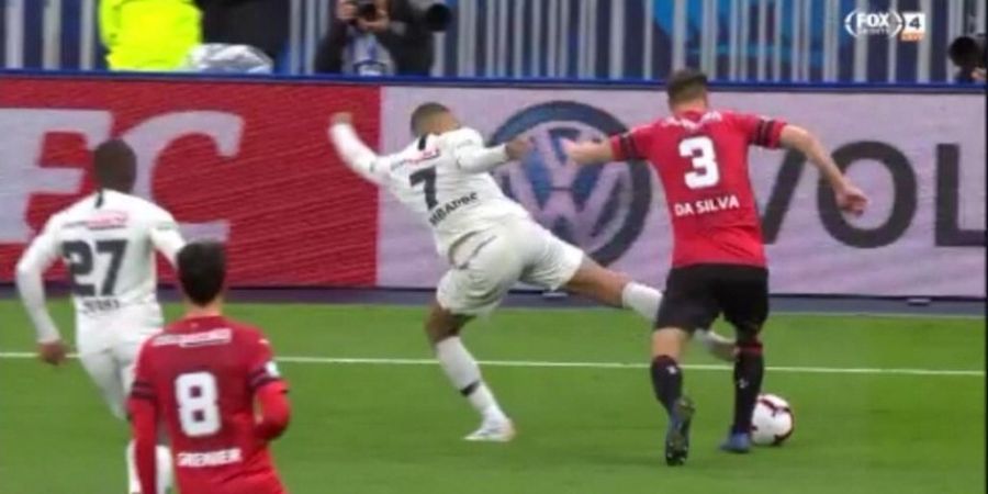 Bikin Kaki Lawan Nyaris Patah, Kylian Mbappe Diganjar Kartu Merah