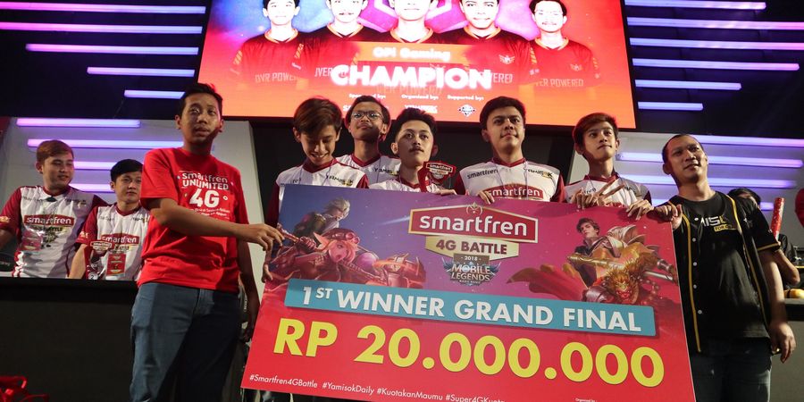 Smartfren 4G Battle Mobile Legends Grand Final Memperebutkan Gelar Juara