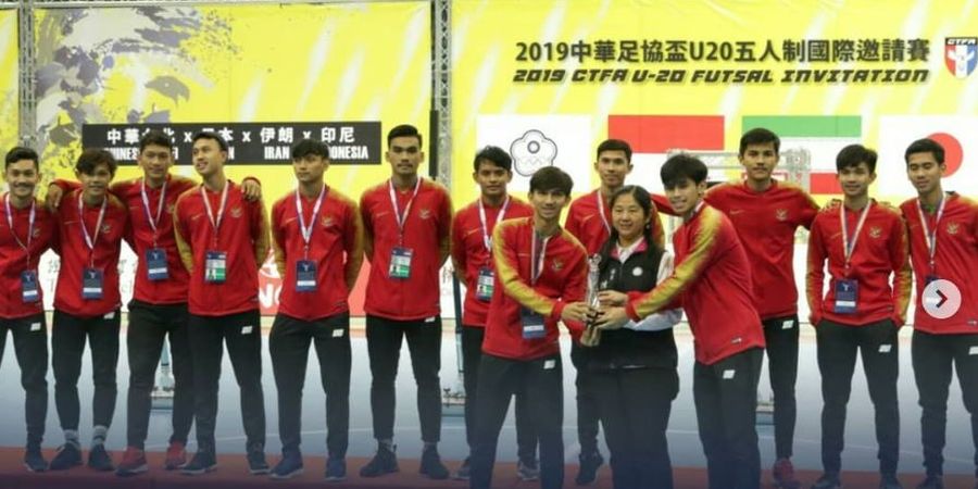 Kensuke Takahashi Bangga Timnas Futsal Indonesia U-20 Jadi Runner-up di Ajang Battle Of Asia