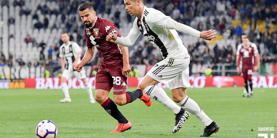 Hasil Liga Italia - Ronaldo Selamatkan Juventus, Torino Geser AC Milan