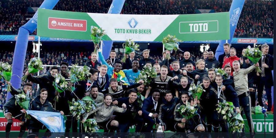 Ajax Amsterdam Juara Piala Belanda, Gelar Pertama dari Target Treble