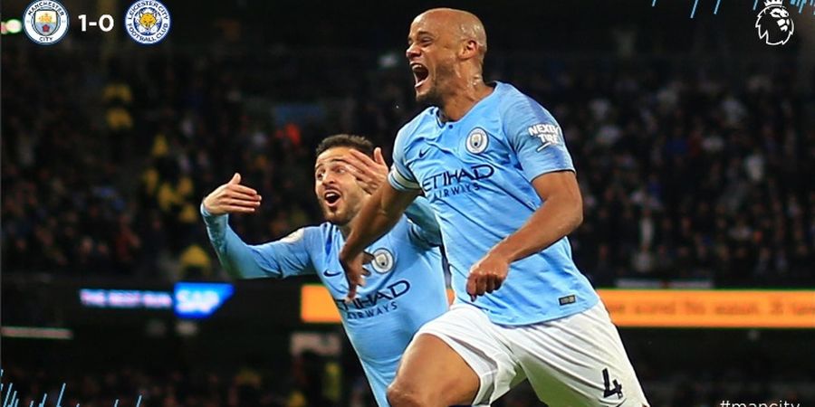 Hasil Liga Inggris - Gol Langka Bawa Man City Kembali ke Puncak