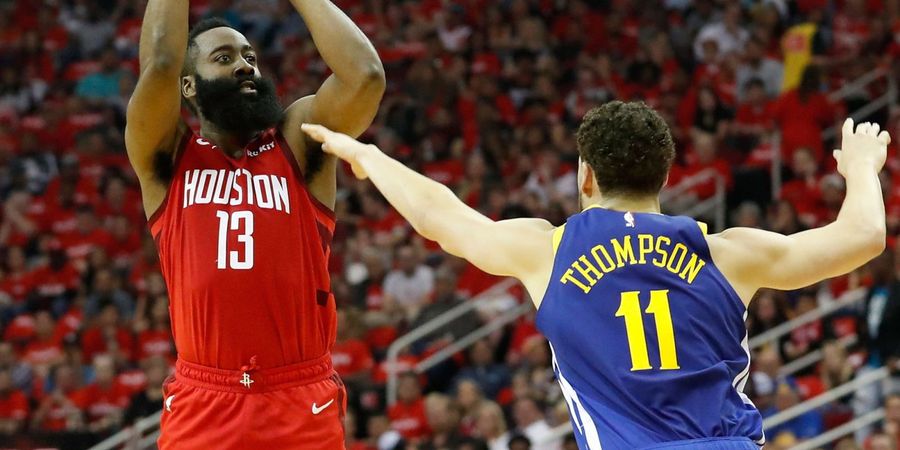 Play-off NBA 2019 - Sukses Imbangi Warriors, Rockets Tak Mau Lengah