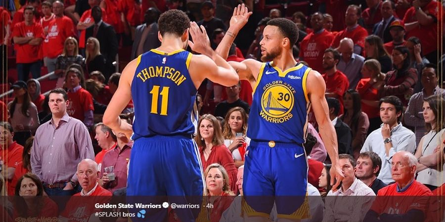 Redam Houston Rockets, Golden State Warriors Melaju ke Final Wilayah