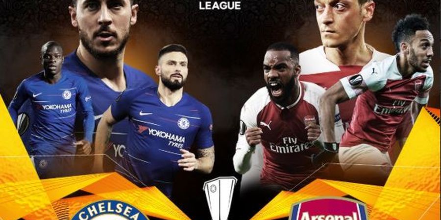 Jadwal Final Liga Europa Musim Ini - Chelsea Vs Arsenal Live RCTI