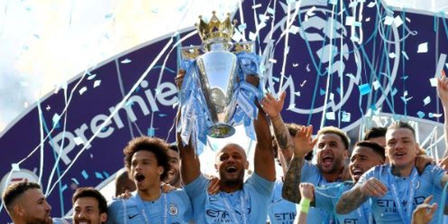 Hasil Liga Inggris - Cukur Brighton, Man City Juara dan Selevel Man United