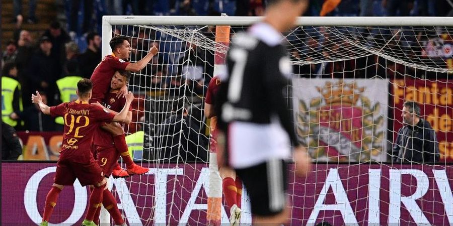 Hasil Liga Italia - Gol Cristiano Ronaldo Dianulir, Juventus Kalah, Roma Samai Milan