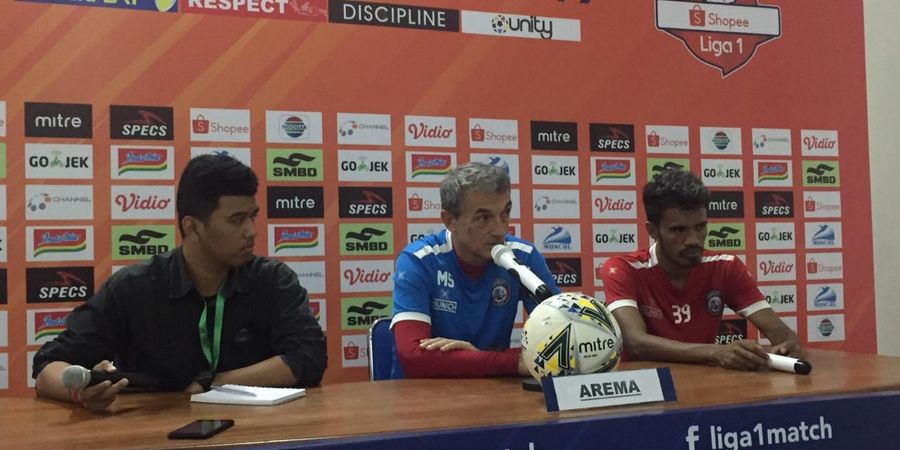 Arema FC Disebut Kalah dari Borneo FC karena Takut, Ini Respons Milomir Seslija