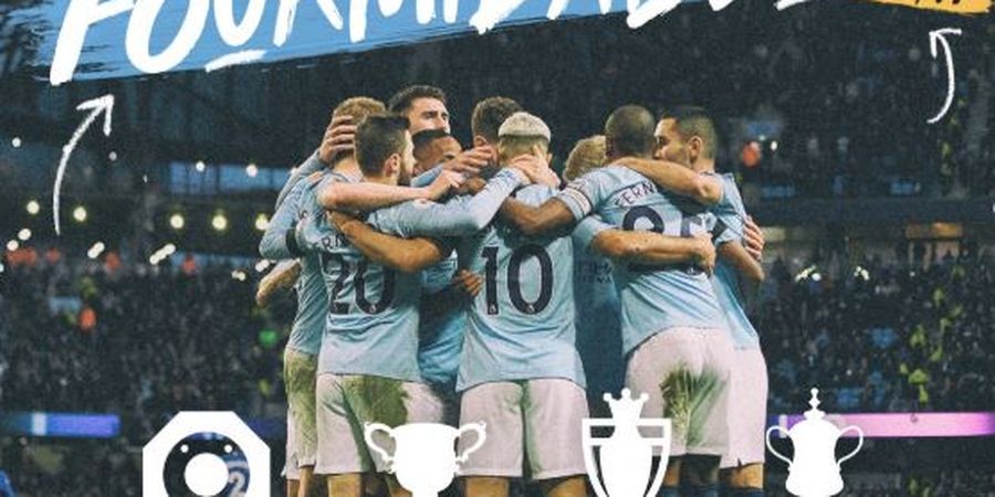 Hasil Piala FA - Manchester City Menang 6-0, Ukir Treble dan Sejarah di Inggris