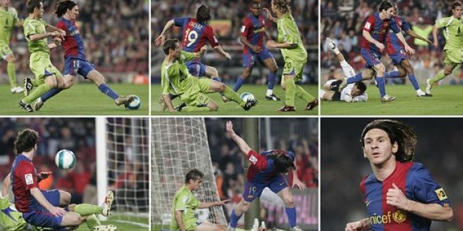 Video Gol Legendaris Lionel Messi yang Setara Gol Diego Maradona 