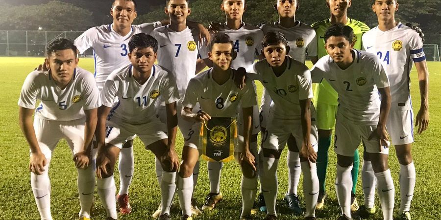 Persiapan ke Piala AFF U-18, Timnas U-18 Malaysia Kembali Kalah Telak