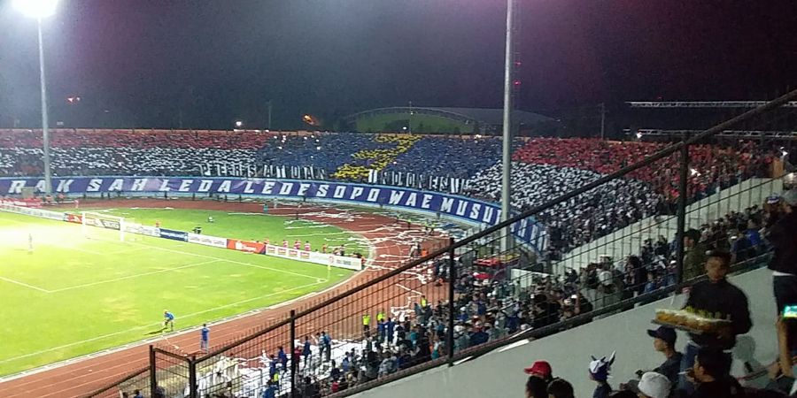 PSIS Vs Persija -  Koreo Sila 3 Pancasila Hiasi Tribune Selatan