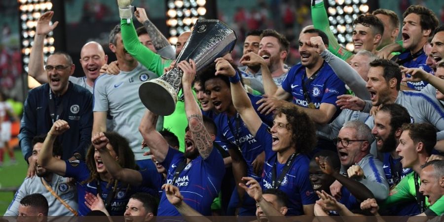 Chelsea Sukses Juara Liga Europa, David Luiz: Sarri Luar Biasa!