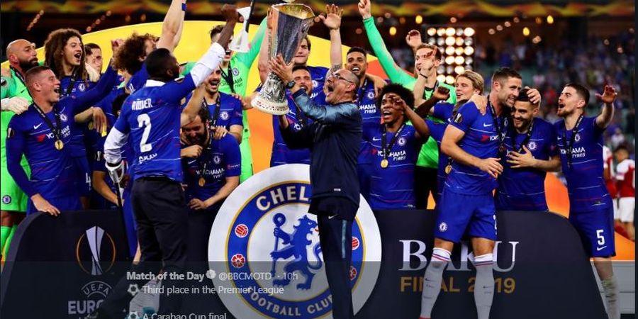 Kirim 8 Pemain, Chelsea Dominasi Tim Terbaik Liga Europa 2018-2019