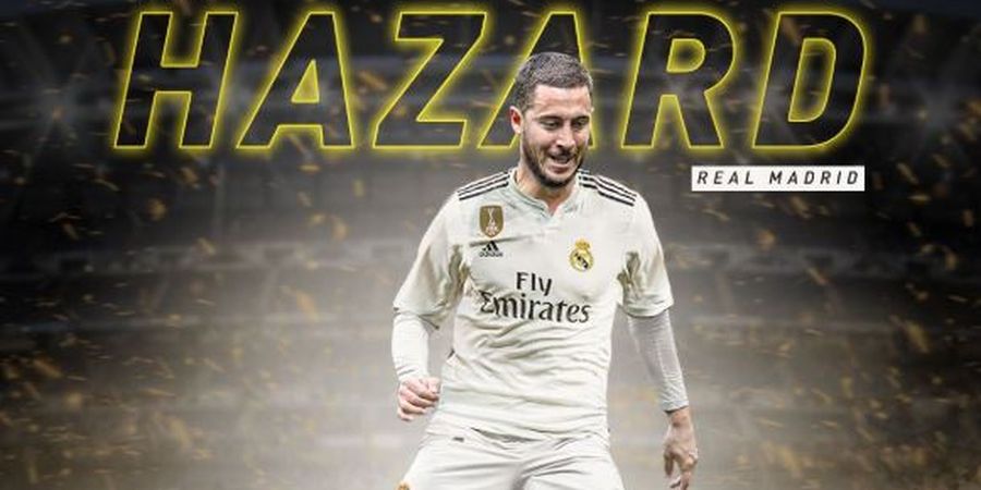 Toko Resmi Real Madrid Mulai Jual Jersey Hazard dengan Nomor Punggung Ronaldo