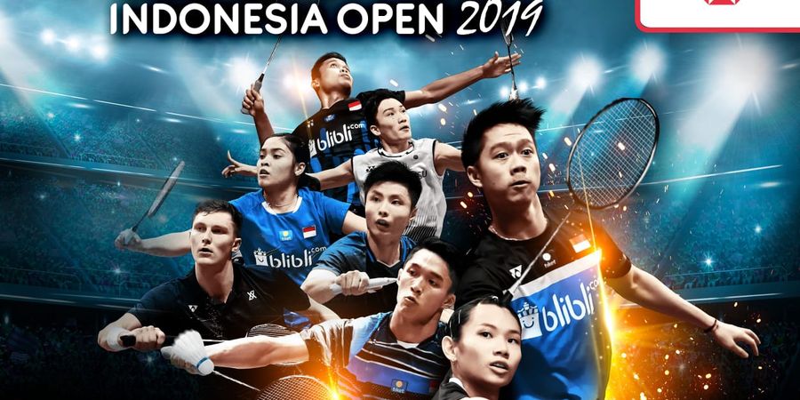 Lebih dari 100 Wakil Merah Putih Akan Turun pada Indonesia Open 2019