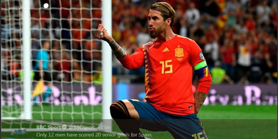 Samai Rekor Casillas, Sergio Ramos Punya Target Lebih Tinggi